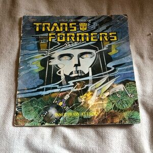 Vintage Transformers picture book